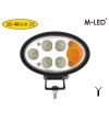 Arbeitsbeleuchtung - M-Led - 5.5" - 14cm - Rechts - Weiß/Amber - Work / Scene