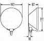 Extraljus - Hella - Comet 500 - 6.4" - 16.3cm - Driving