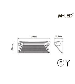 Arbeitsbeleuchtung - M-Led - 5.9" - 15cm - Work / Scene