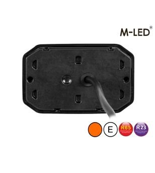 Arbetsbelysning - M-Led - Kombi - 3.1" - 7.8cm - 1 blixtmönster - Backljus 