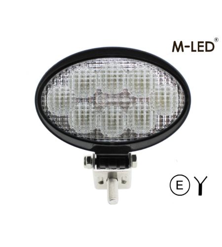 Arbetsbelysning - M-Led - Oval - 5.5" - 14cm - Work / Scene