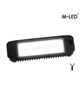 Arbetsbelysning - M-Led - 7.9" - 20cm - Antireflekterande - Work / Scene