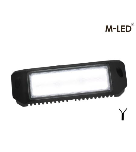 Work light - M-Led - 7.9" - 20cm - Anti-reflective - Work / Scene