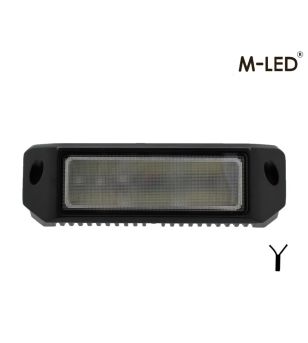 Work light - M-Led - 7.9" - 20cm - Anti-reflective - Work / Scene