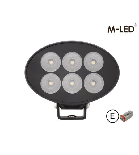 Arbetsbelysning - M-Led - Kombi - 6.1" - 15.5cm - Driving Spot Combo