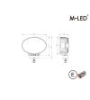 Work light - M-Led - Combi - 6.1" - 15.5cm - Driving Spot Combo