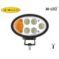 Work light - M-Led - 5.5" - 14cm - Left - White/Amber - Work / Scene Work light - M-Led - 5.5" - 14cm - Left - White/Amber - Work / Scene