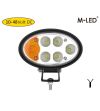 Werklamp - M-Led - 5.5" - 14cm - Links - Wit/Amber - Work / Scene