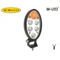 Arbeitsbeleuchtung - M-Led - 3.5" - 9cm - Top - Weiß/Amber - Work / Scene 