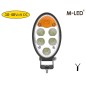 Arbeitsbeleuchtung - M-Led - 3.5" - 9cm - Top - Weiß/Amber - Work / Scene 