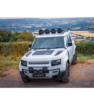 Belysningspaket - Lazer - Utility 25 - Monteringssats för A-stolpe - Set - Land Rover - Defender - 2020+