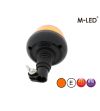 Beacon - M-Led - 5.1" - 13cm - Amber - 7 flash patterns - Amber - R65 - 12V-30V