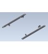 Sidorör - Equinox - Black Metal Sideliner - Svart - Set - Mercedes - Sprinter - L2 - RWD - 2018+