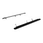 Sidorör - Equinox - Black Metal Sideliner - Svart - Set - Toyota - Hilux - 2019+ Sidorör - Equinox - Black Metal Sideliner - Svart - Set - Toyota - Hilux - 2019+