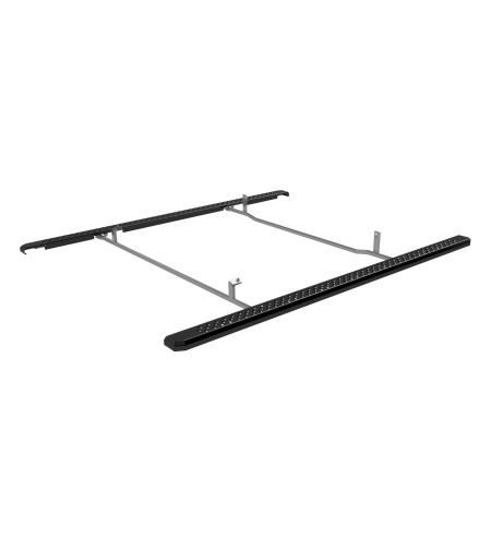 Sidebars - Equinox - Black Metal Sideliner - Zwart - Set - Opel - Vivaro - L2/L3 - 2019+