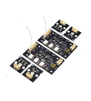 Tagfahrlicht - Matronics - DRL - Zweifarbig / Stroboskop - Weiß/Amber - 24V - Satz von 4 - Volvo - FH - 4 - LED-Scheinwerfer - 2