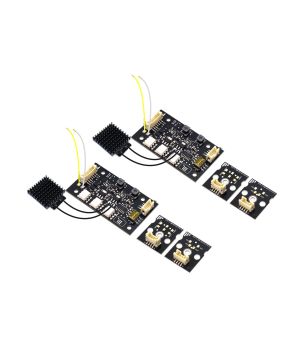 Daytime running lights - Matronics - DRL - Dual color - White/Amber - 24V - Set of 4 - Volvo - FH - 4 - LED headlights - 2015-20