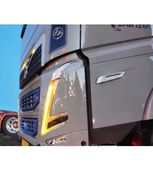 Dagsljus - Matronics - DRL - Tvåfärgad / Stroboskop - Vit/Bärnsten - 24V - Set - Volvo - FH/FM - 5/Aero - 2021+