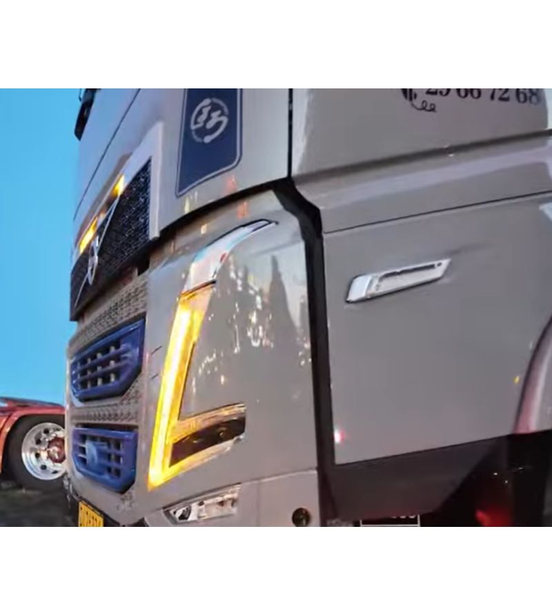 Tagfahrlicht - Matronics - DRL - Zweifarbig / Stroboskop - Weiß/Amber - 24V - Satz - Volvo - FH/FM - 5/Aero - 2021+ Tagfahrlicht - Matronics - DRL - Zweifarbig / Stroboskop - Weiß/Amber - 24V - Satz - Volvo - FH/FM - 5/Aero - 2021+