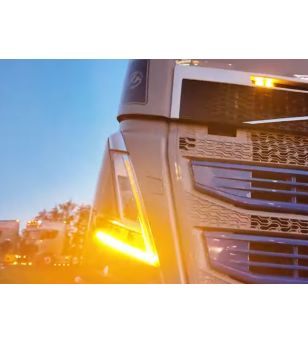 Tagfahrlicht - Matronics - DRL - Zweifarbig / Stroboskop - Weiß/Amber - 24V - Satz - Volvo - FH/FM - 5/Aero - 2021+