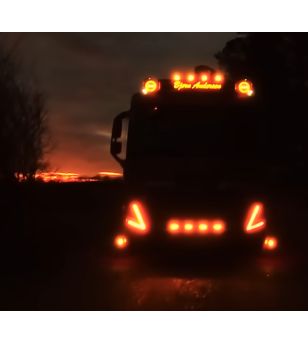 Tagfahrlicht - Matronics - DRL - Einfarbig - Weiß/Amber/Gelb - 24V - Satz - Volvo - FH/FM - 5/Aero - 2021+