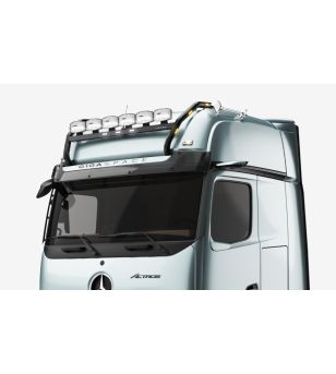 Dachbügel - Metec - Crossbar  - 6 bügels - Vorverkabelt - Schwarz - LED - Mercedes - Actros - L - Giga - 2025+
