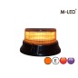 Varningsljus - M-Led - Low - 7" - 17.8cm - Smoke - 8 blixtmönster - Bärnsten - R65 - 12V-24V - Varningsljus - M-Led - Low - 7" - 17.8cm - Smoke - 8 blixtmönster - Bärnsten - R65 - 12V-24V -