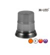 Signalleuchte - M-Led - 6.7" - 17.1cm - Smoke - 8 Blitzmuster - Amber - R65 - 12V-24V