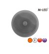Varningsljus - M-Led - 6.7" - 17.1cm - Smoke - 8 blixtmönster - Bärnsten - R65 - 12V-24V -