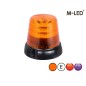 Signalleuchte - M-Led - 6.1" - 15.4cm - Amber - 4 Blitzmuster - Amber - R65 - 12V-24V Signalleuchte - M-Led - 6.1" - 15.4cm - Amber - 4 Blitzmuster - Amber - R65 - 12V-24V