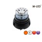 Signalleuchte - M-Led - 6.1" - 15.4cm - Amber - 4 Blitzmuster - Amber - R65 - 12V-24V Signalleuchte - M-Led - 6.1" - 15.4cm - Amber - 4 Blitzmuster - Amber - R65 - 12V-24V