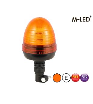 Signalleuchte - M-Led - 5" - 12.8cm - Amber - 4 Blitzmuster - Amber - R65 - 12V-24V