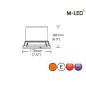 Signalleuchte - M-Led - High - 7" - 17.8cm - Smoke - 8 Blitzmuster - Amber - R65 - 12V-24V Signalleuchte - M-Led - High - 7" - 17.8cm - Smoke - 8 Blitzmuster - Amber - R65 - 12V-24V