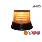 Beacon - M-Led - Medium - 7" - 17.8cm - Smoke - 8 flash patterns - Amber - R65 - 12V-24V Beacon - M-Led - Medium - 7" - 17.8cm - Smoke - 8 flash patterns - Amber - R65 - 12V-24V
