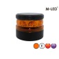 Beacon - M-Led - Mini - 2.3" - 5.8cm - Amber - Magnetic - 6 flash patterns - Amber - R65 - 12V-24V Beacon - M-Led - Mini - 2.3" - 5.8cm - Amber - Magnetic - 6 flash patterns - Amber - R65 - 12V-24V