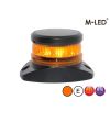 Signalleuchte - M-Led - Mini - 4" - 10.2cm - Amber - Magnetisch - 6 Blitzmuster - Amber - R65 - 12V-24V