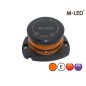 Beacon - M-Led - Mini - 4" - 10.2cm - Amber - Magnetic - 6 flash patterns - Amber - R65 - 12V-24V Beacon - M-Led - Mini - 4" - 10.2cm - Amber - Magnetic - 6 flash patterns - Amber - R65 - 12V-24V