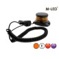 Varningsljus - M-Led - Mini - 4" - 10.2cm - Bärnsten - Magnetisk - 6 blixtmönster - Bärnsten - R65 - 12V-24V - Varningsljus - M-Led - Mini - 4" - 10.2cm - Bärnsten - Magnetisk - 6 blixtmönster - Bärnsten - R65 - 12V-24V -