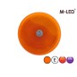 Signalleuchte - M-Led - 6.7" - 17.1cm - Amber - 8 Blitzmuster - Amber - R65 - 12V-24V Signalleuchte - M-Led - 6.7" - 17.1cm - Amber - 8 Blitzmuster - Amber - R65 - 12V-24V