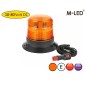 Beacon - M-Led - Magnetic - 5.7" - 14.5cm - Amber - 4 flash patterns - Amber - R65 - 12V-60V