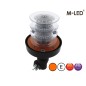 Signalleuchte - M-Led - High - 4.6" - 11.6cm - Amber - 4 Blitzmuster - Amber - R65 - 12V-24V Signalleuchte - M-Led - High - 4.6" - 11.6cm - Amber - 4 Blitzmuster - Amber - R65 - 12V-24V