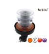 Beacon - M-Led - High - 4.6" - 11.6cm - Amber - 4 flash patterns - Amber - R65 - 12V-24V