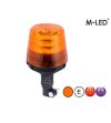 Beacon - M-Led - 5.1" - 13cm - Amber - 4 flash patterns - Amber - R65 - 12V-24V
