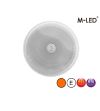 Zwaailamp - M-Led - 6.7" - 17.1cm - Helder - 8 flitspatronen - Amber - R65 - 12V-24V