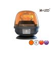 Beacon - M-Led - Wireless and Magnetic - 5.1" - 13cm - Amber - 7 flash patterns - Amber - R65 - 12V