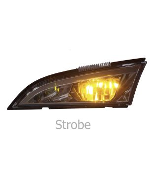 Tagfahrlicht - Matronics - DRL Positielicht in Grille Verstraler - Zweifarbig / Stroboskop - Weiß/Amber - 24V - Satz - Scania - 