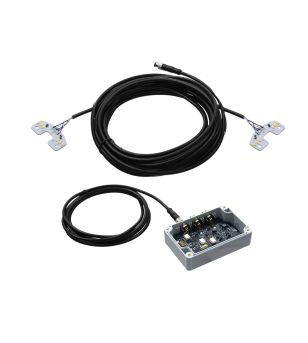Daytime running lights - Matronics - DRL Position light in grille lamp - Dual Color / Strobe - White/Amber - 24V - Set - Scania 