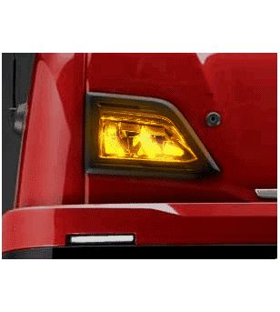 Dagrijverlichting - Matronics - DRL Positielicht in Skylight - Tweekleurig - Wit/Amber - 24V - Set - Scania - G/L/P/R/S - 2023+