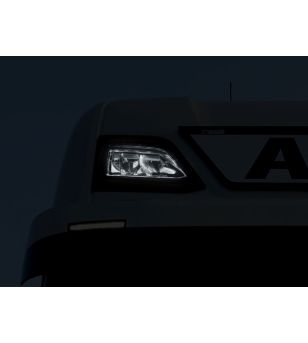 Tagfahrlicht - Matronics - DRL Positionslicht im Skylight - Zweifarbig / Stroboskop - Weiß/Amber - 24V - Satz - Scania - G/L/P/R