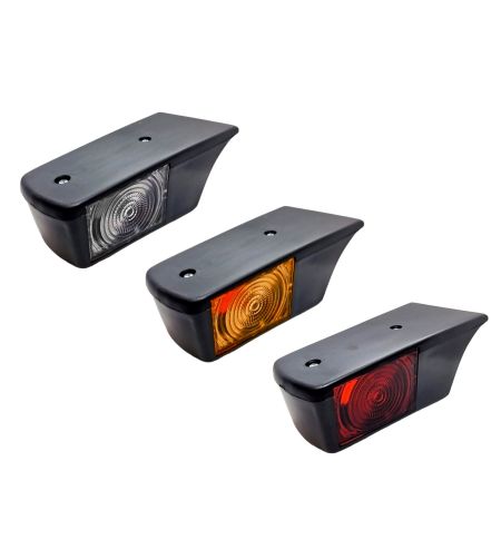 Dachlamp - Matronics - Gehäuse - Scania 142 Style - Klar/Amber/Rot - 12V-24V 